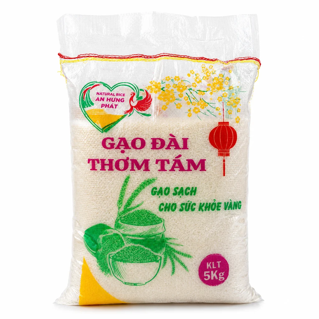 Gạo Đài Thơm An Hưng Phát - Túi 5kg