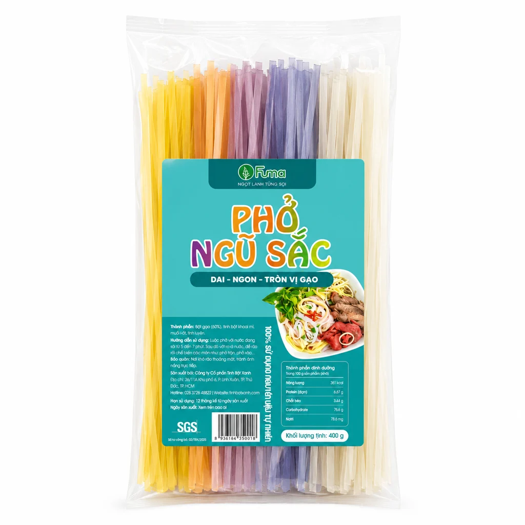Phở Ngũ Sắc Fuma - 400g