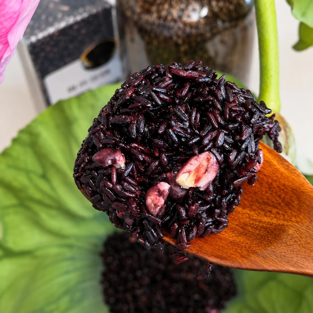 Gạo ST Tím Nông Sản Hậu Giang - 1kg - Ảnh 3