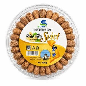 Hạt Điều Rang Muối Sviet - Hộp 500g