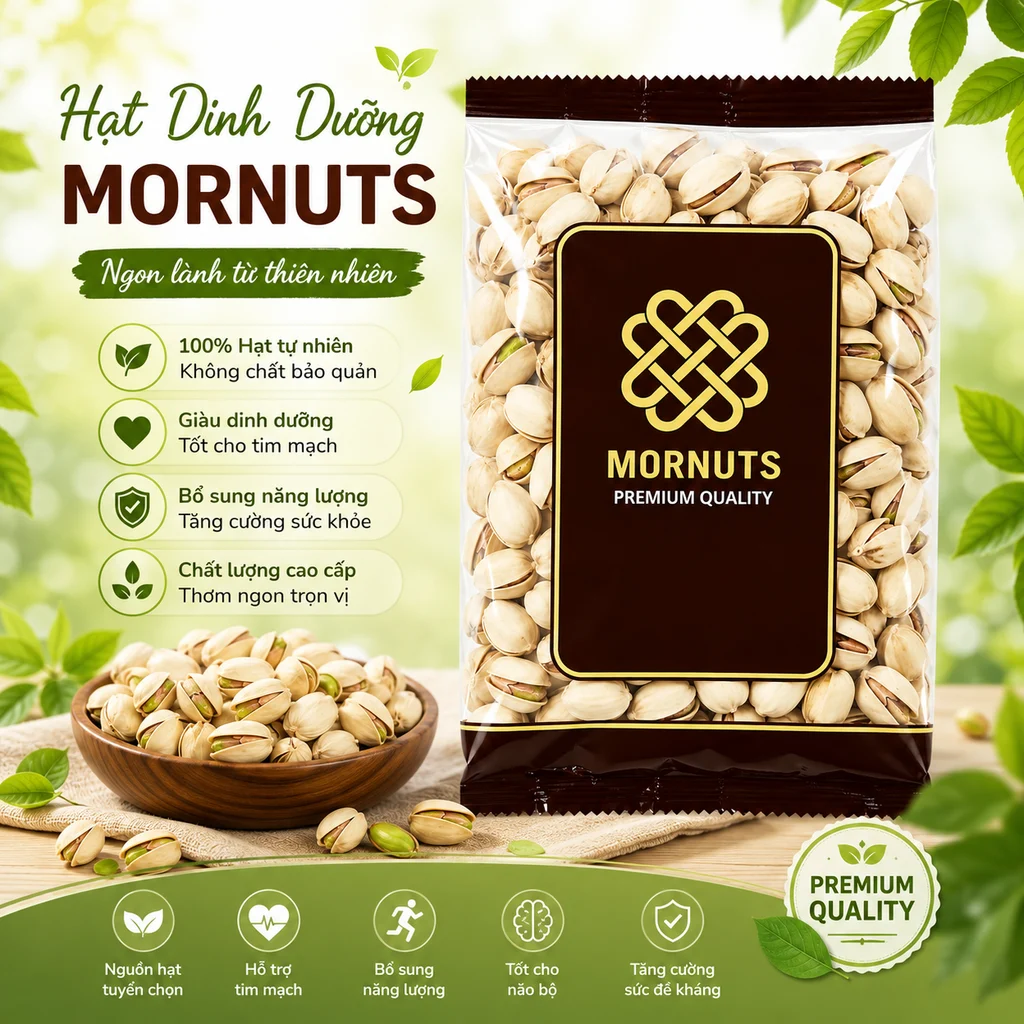Hạt Dẻ Cười Mornuts - 500g - Ảnh 4