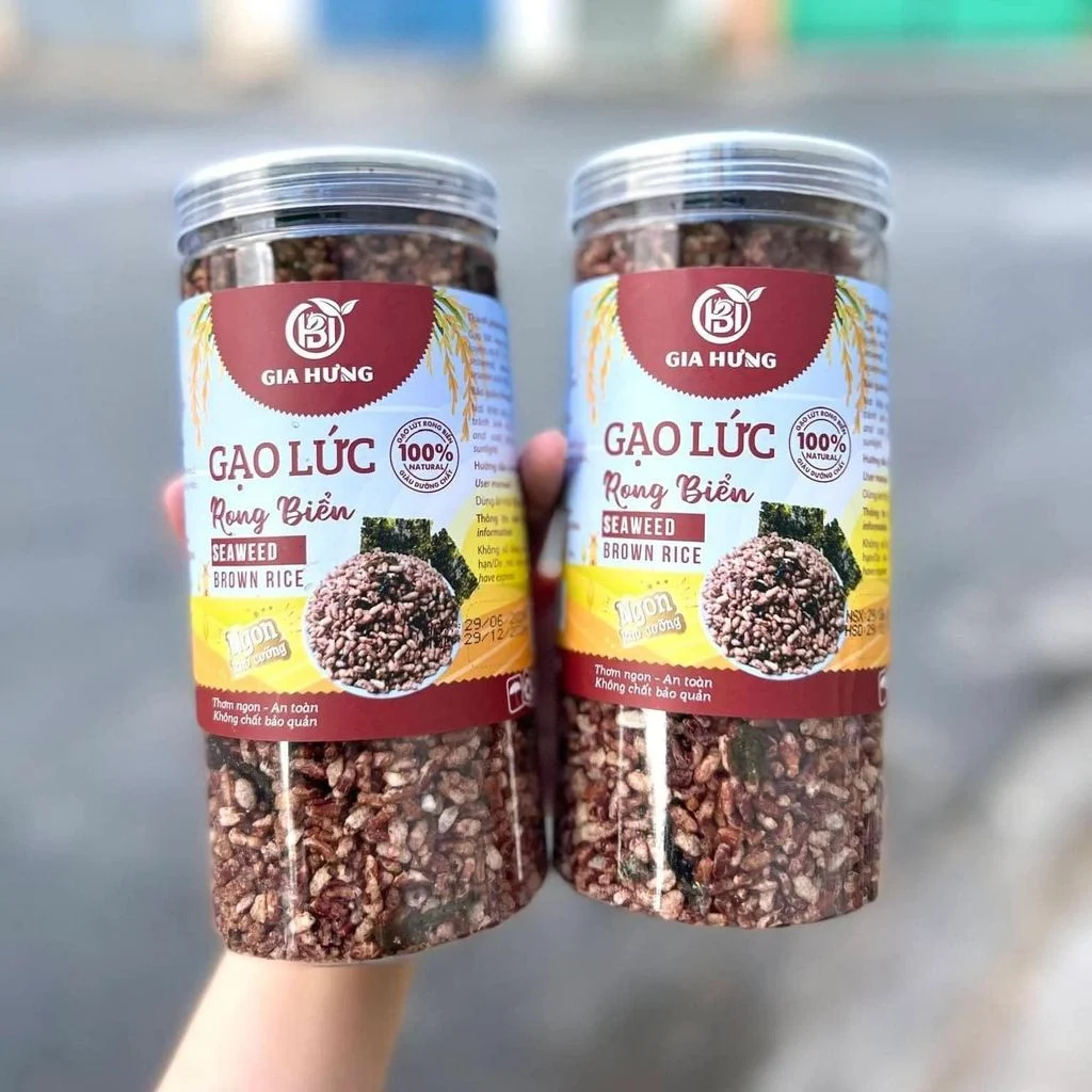 Gạo Lứt Rong Biển Gia Hưng - Hộp 320g - Ảnh 4