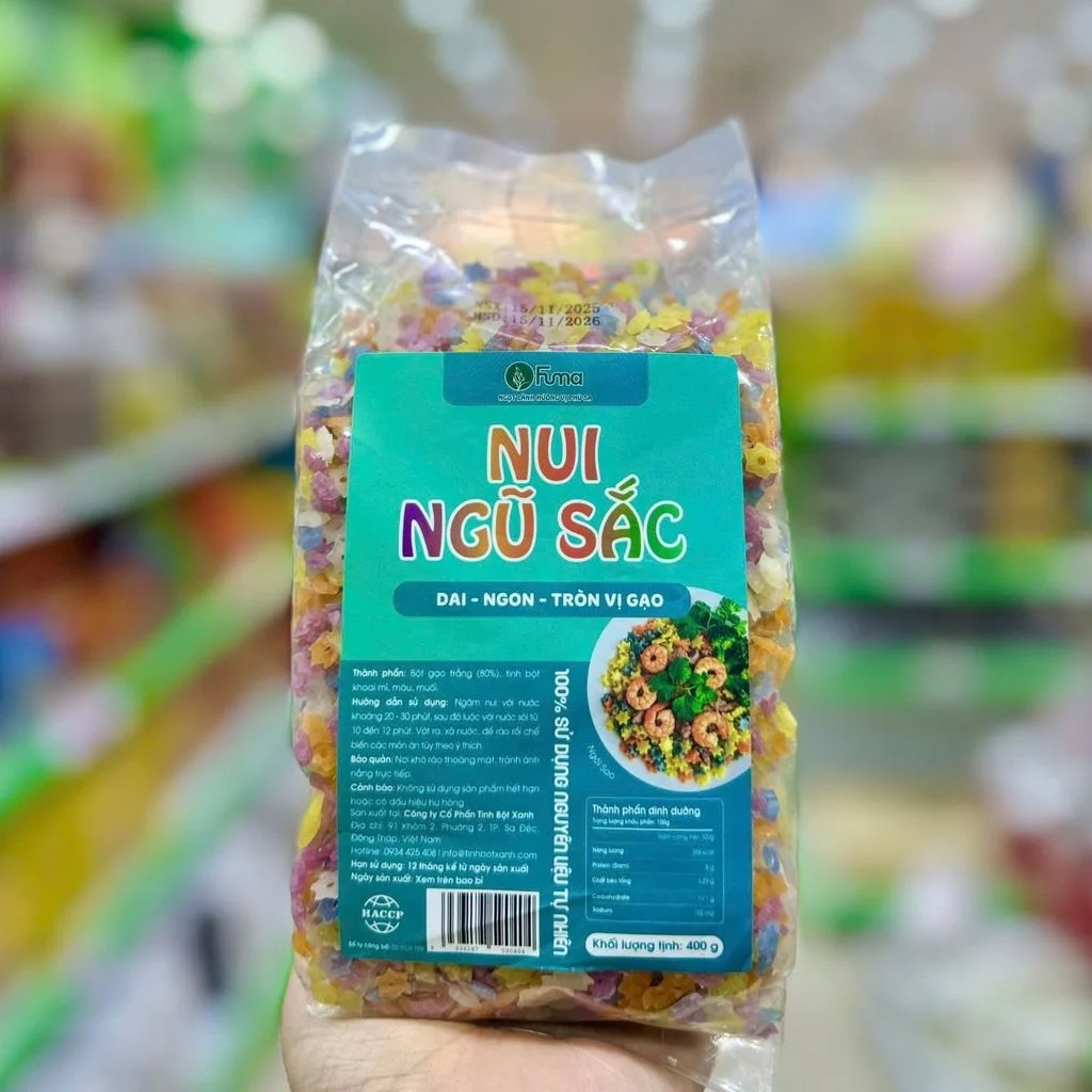 Nui Ngôi Sao Ngũ Sắc Fuma- 400g - Ảnh 2