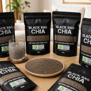 Alternative view of Hạt Chia Đen Hữu Cơ Black Bag - 500G