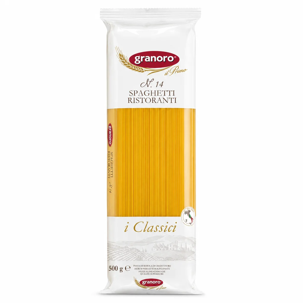 Mỳ Ý Spaghetti Granoro N.14 - Gói 500g
