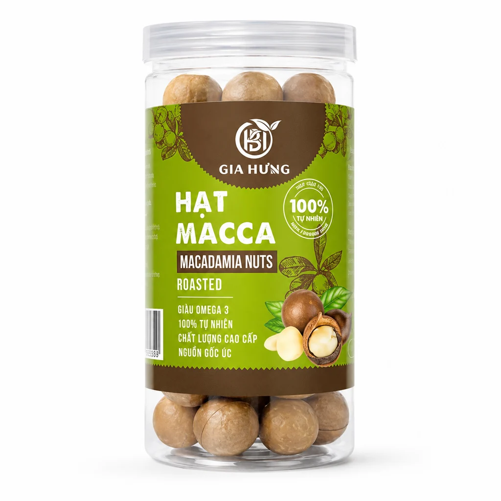 Hạt Macca Gia Hưng - 500g