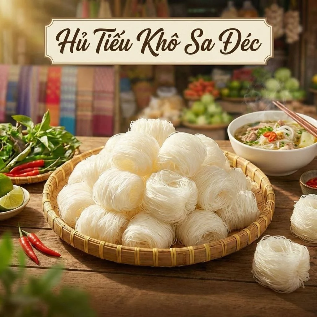 Hủ Tiếu Khô Sa Đéc - 500g - Ảnh 3