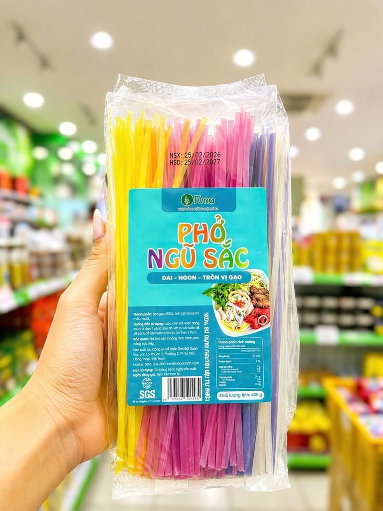 Phở Ngũ Sắc Fuma - 400g - Ảnh 3