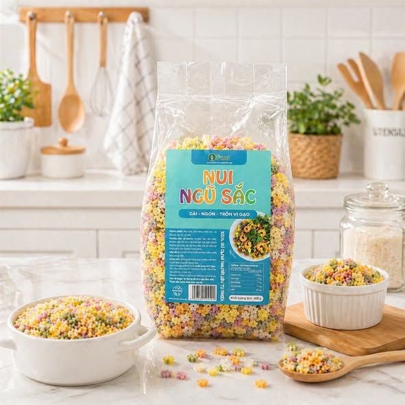 Nui Ngôi Sao Ngũ Sắc Fuma- 400g - Ảnh 4
