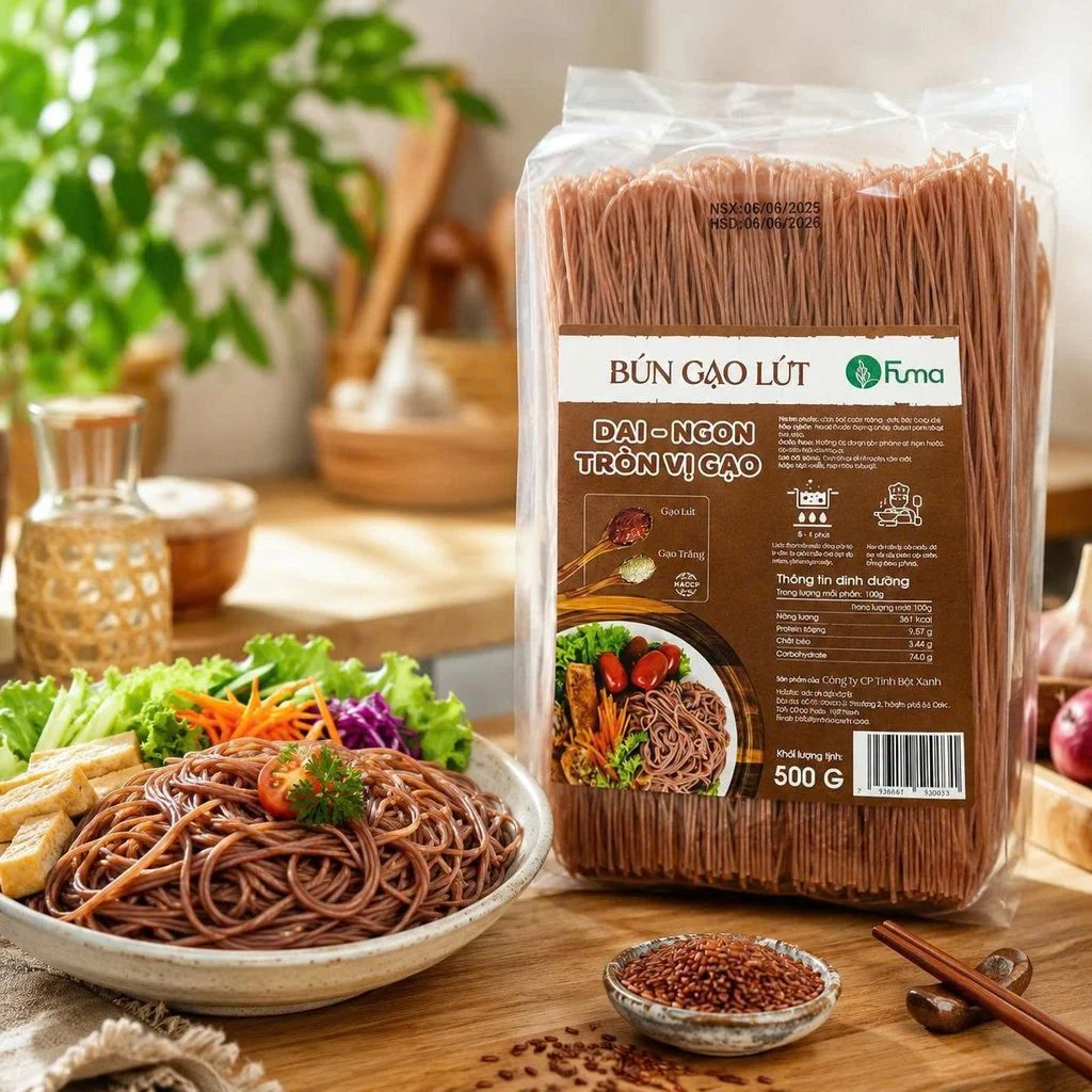 Bún Gạo Lứt Fuma - 500g - Ảnh 4