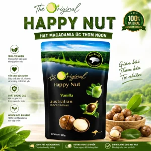 Alternative view of Hạt Macca Úc Vị Vanilla The Original - 225g