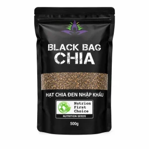 Hạt Chia Đen Hữu Cơ Black Bag - 500G