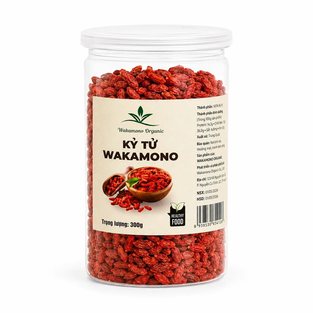 Kỷ Tử Mộc Wakamono Organic - 300g