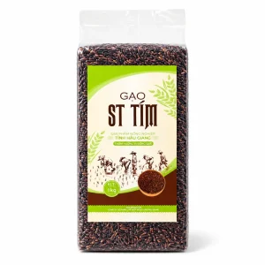 Gạo ST Tím Nông Sản Hậu Giang - 1kg